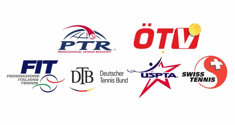 Logos von Internationalen Tennisfachverbaenden